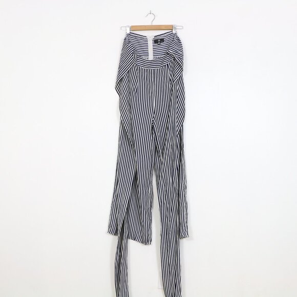 *Missguided Multiway Wide Leg Striped Jumpsuit - Picture 3 of 7